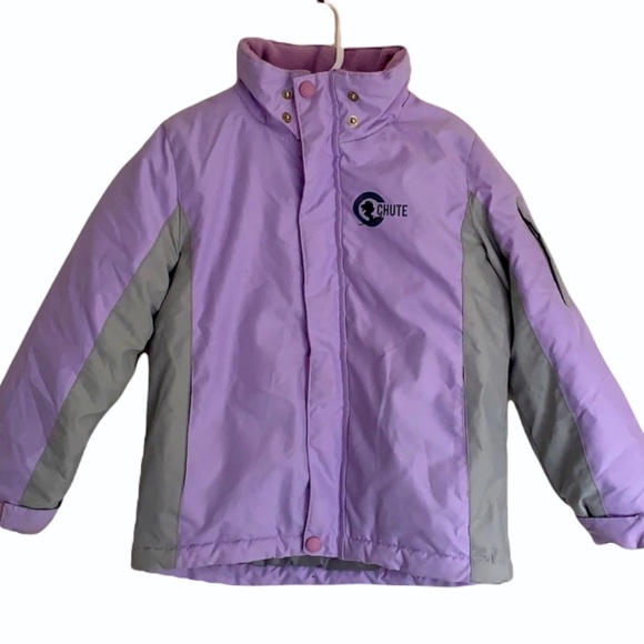Chute Other - CHUTE | Purple hooded winter cosy snow jacket
